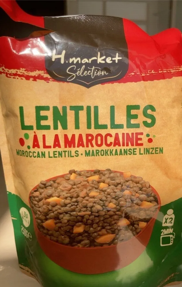 Lentilles a la Marocaine