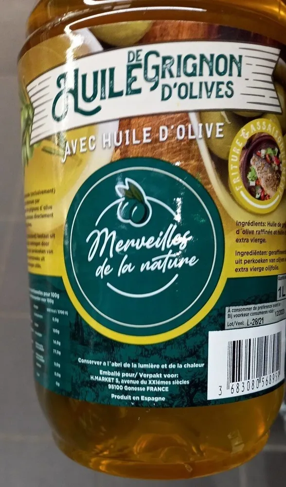 Huile de Grignon D olive