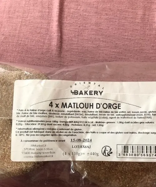 Matlouth d’orge