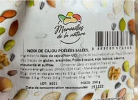 Noix de cajou poêlées salées