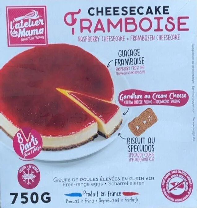 Cheesecake framboise