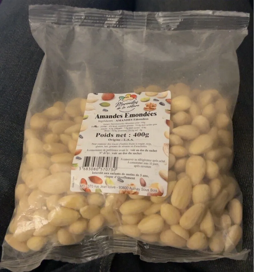 Amandes Emondees