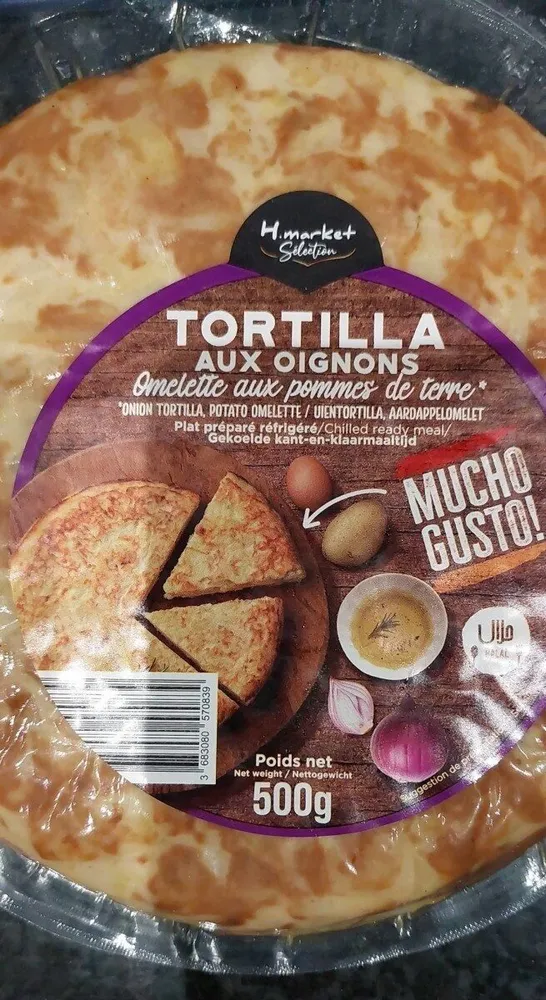 Tortilla aux oignons