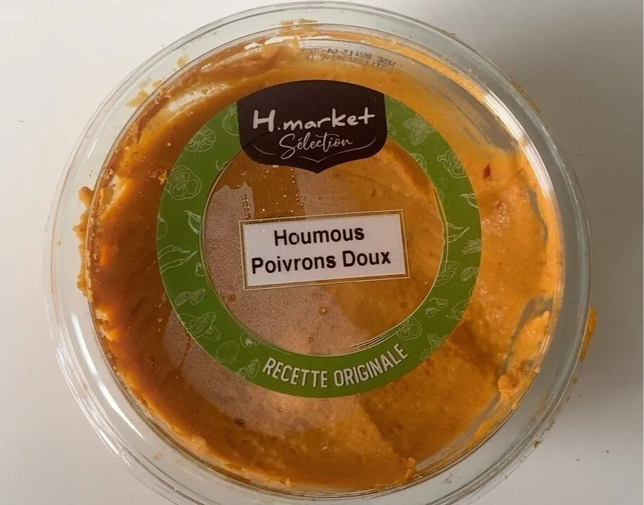 Houmous poivrons doux