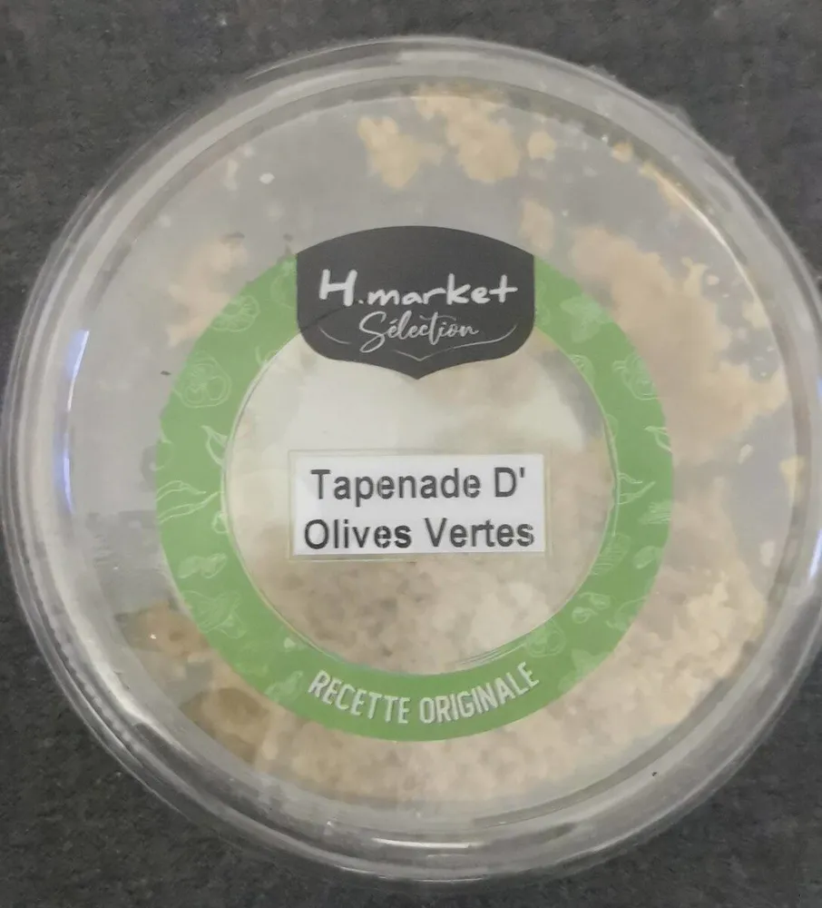 Tapenade d'olives vertes