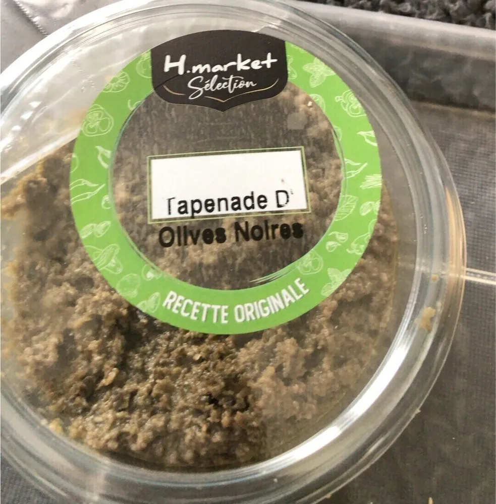 Tapenade olives noires