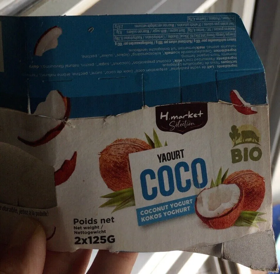 Yaourt coco