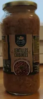 Lentilles cuisinées