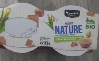 Yaourt nature au sucre de canne bio