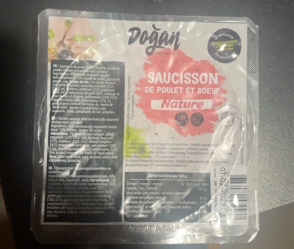 Dogan saucisson