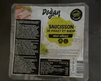 saucisson de poulet et boeuf