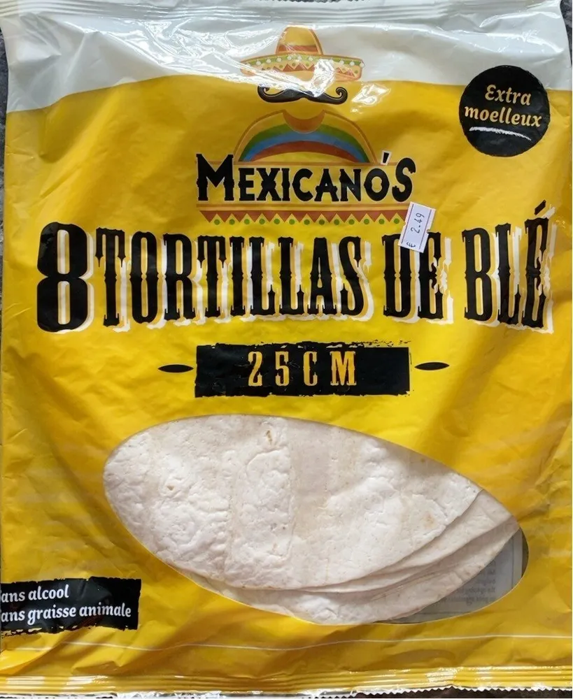 Tortillas de blé