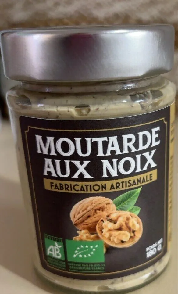 Moutarde aux noix
