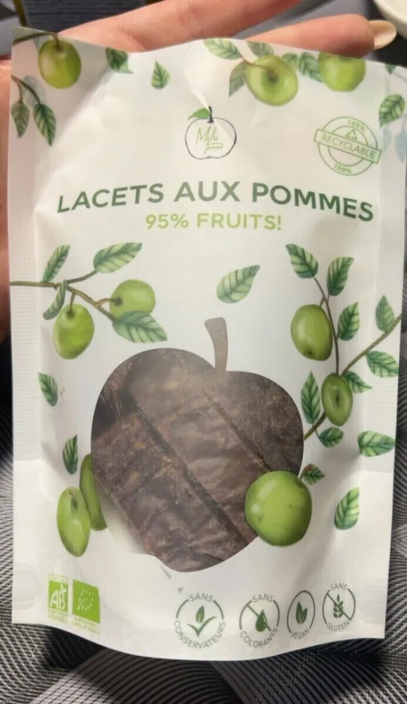 lacets aux pommes