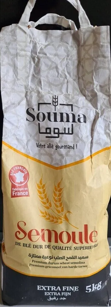 Semoule de blé dur extra fine