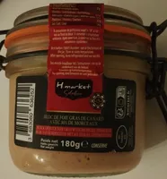 Bloc de foie gras de canard avec 30% de morceaux