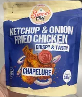 ketchup & onion fried chicken crispy & tasty chapelure
