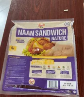 Naan sandwich nature