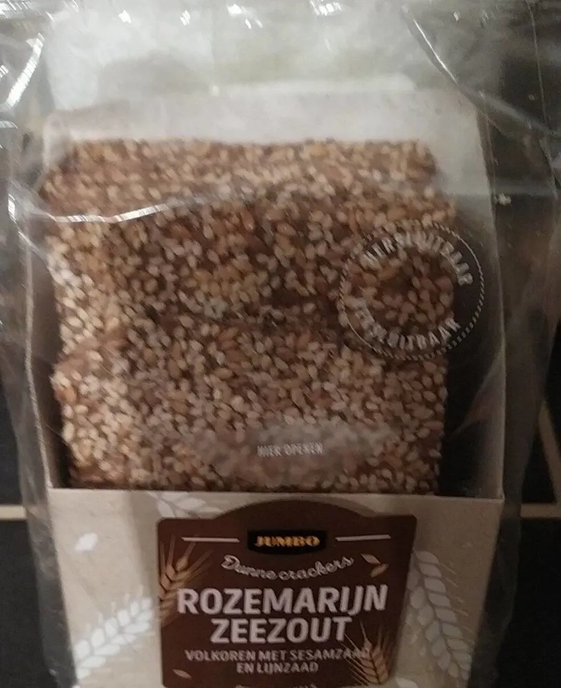 Jumbo crackers romarin et sel