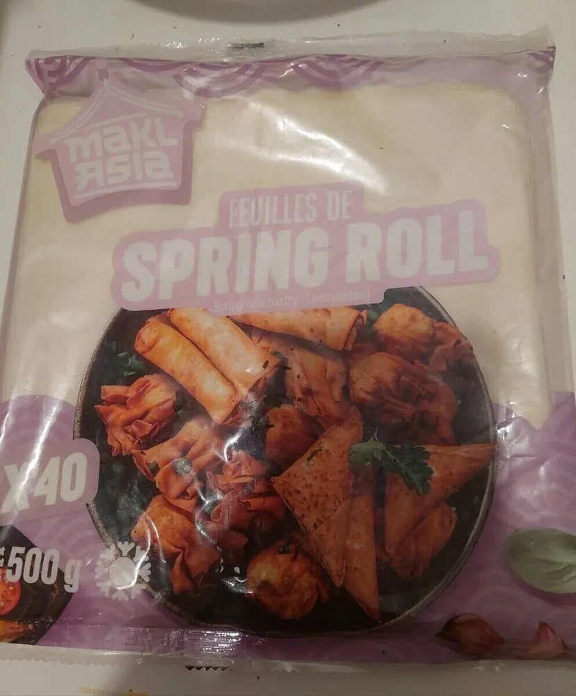 Feuilles de Spring roll