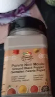 Poivre noire moulu