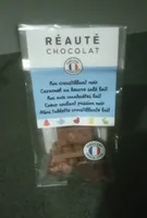 Roc croustillant noir caramel au beurre salé lait
