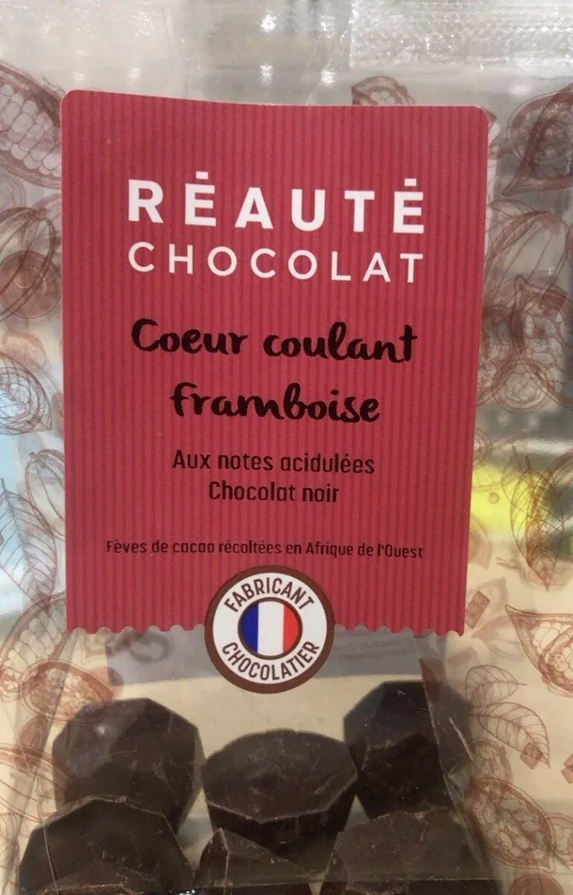 Coeur coulant framboise