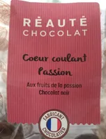 Coeur coulant passion - Chocolat noir au fruit de la passion