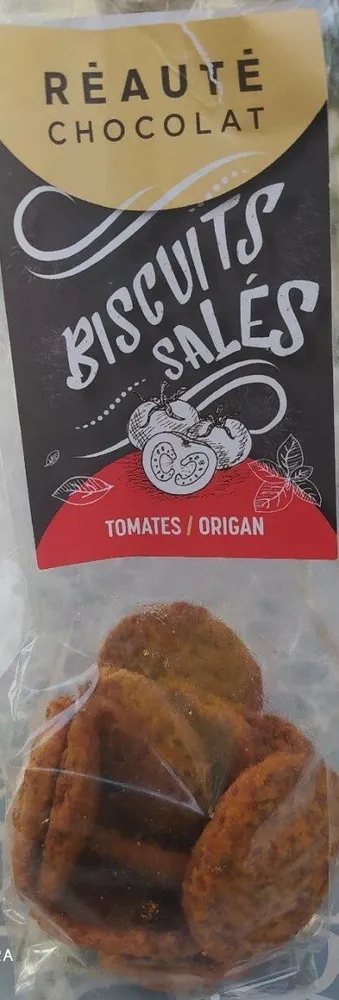 Biscuits salés tomates origan