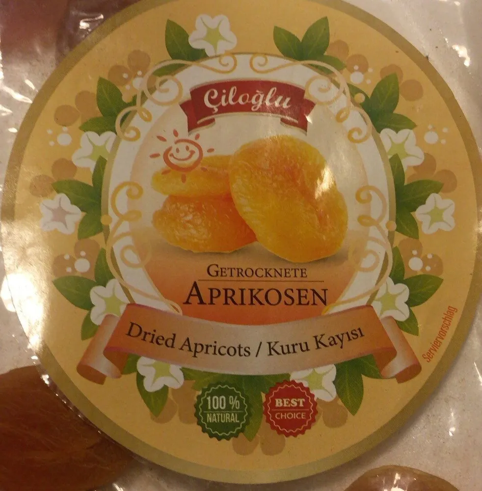 Abricots secs
