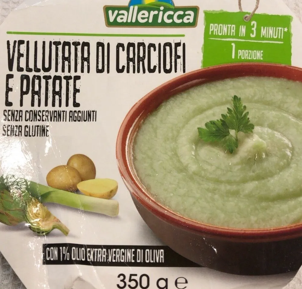 Vellutata di carciofi e patate
