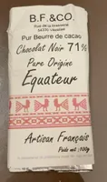 Chocolat Noir 71% Pure Origine Equateur