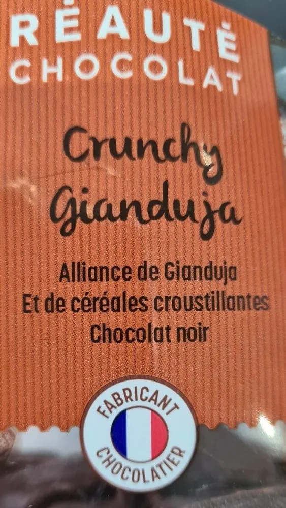 Crunchy gianduja
