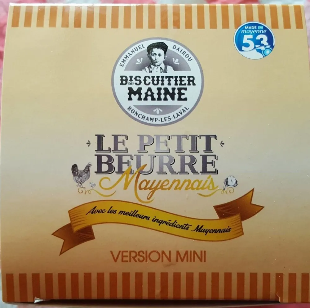 Le petit beurre mayennais