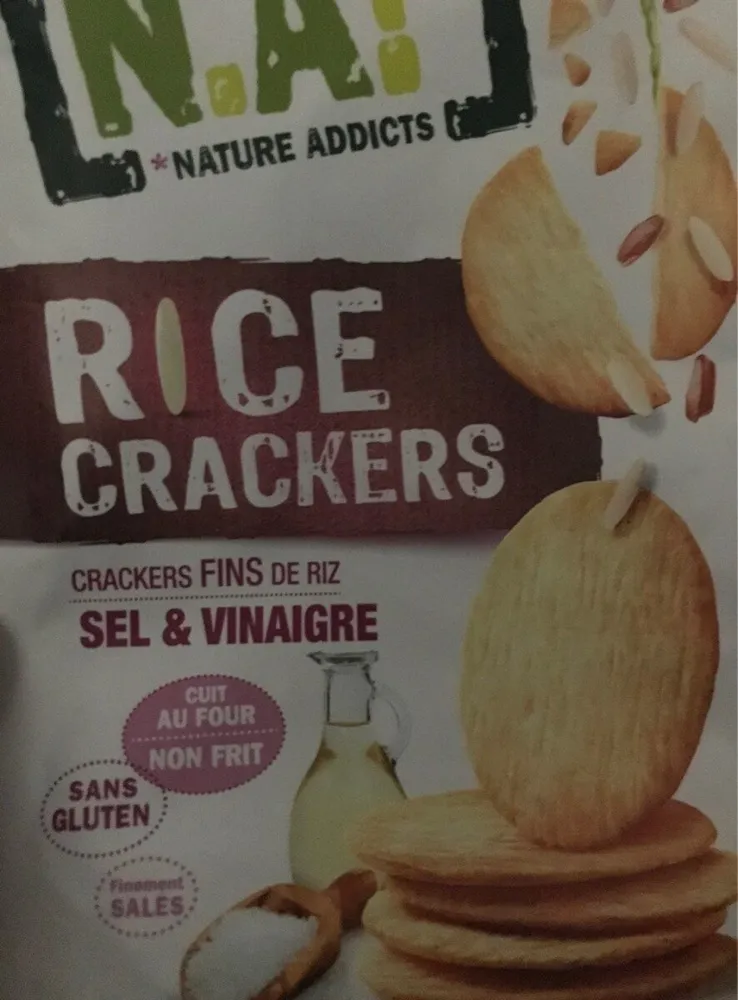 Nature Addicts - Rice crackers sel & vinaigre