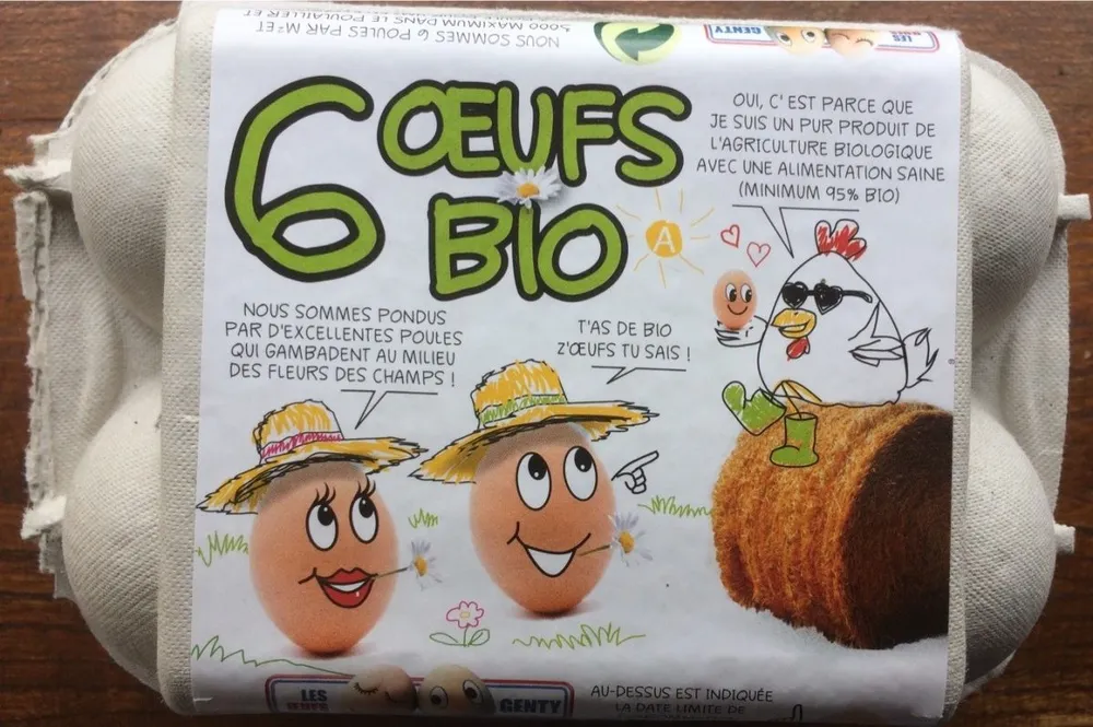 6 Oeufs Bio