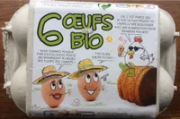 6 Oeufs Bio