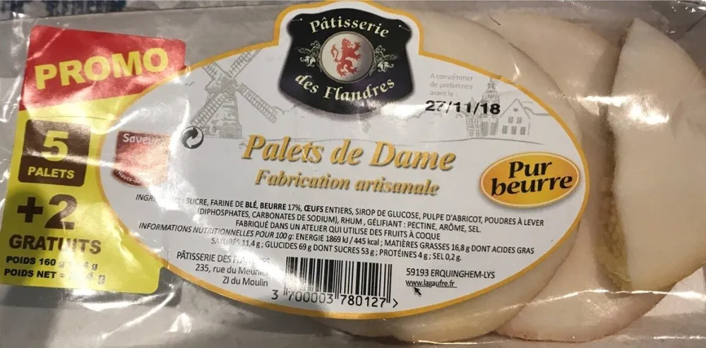 Palets de Dame