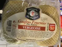 Gaufres fourrées pur beurre vergeoise