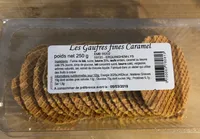 Les Gaufres fines caramel