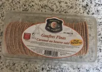 Gaufres Fines Caramel au Beurre Salé
