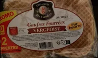 Gauffres fourrés Vergeoises