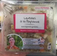 Lentilles à la Paysanne aux oignons grelots