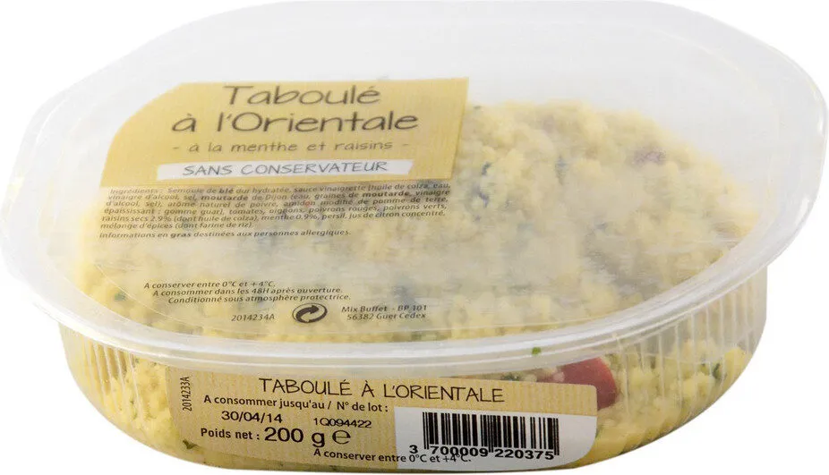 Taboulé à l'orientale