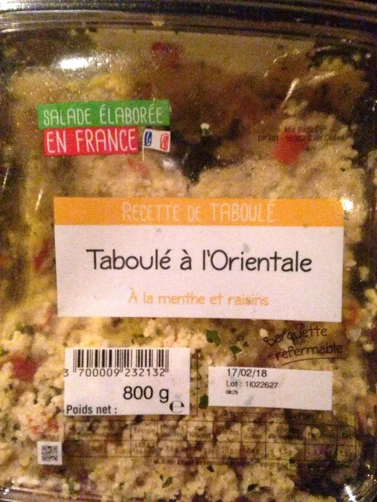Taboulé Oriental
