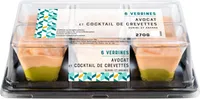 Verrines Avocat & Cocktail de Crevettes