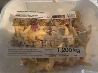 Penne poulet sauce cesar