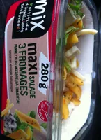 Maxi salade 3 fromages - penne, bleu, mozarella, emmental
