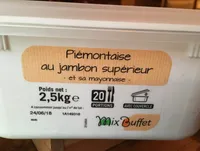 Piémontaise au jambon superieur et sa mayonnaise