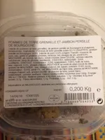 Pomme de terre grenaille et jambon persille de bourgogne